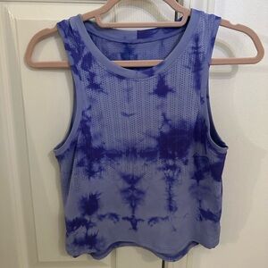 Purple tie dye lululemon tank top
